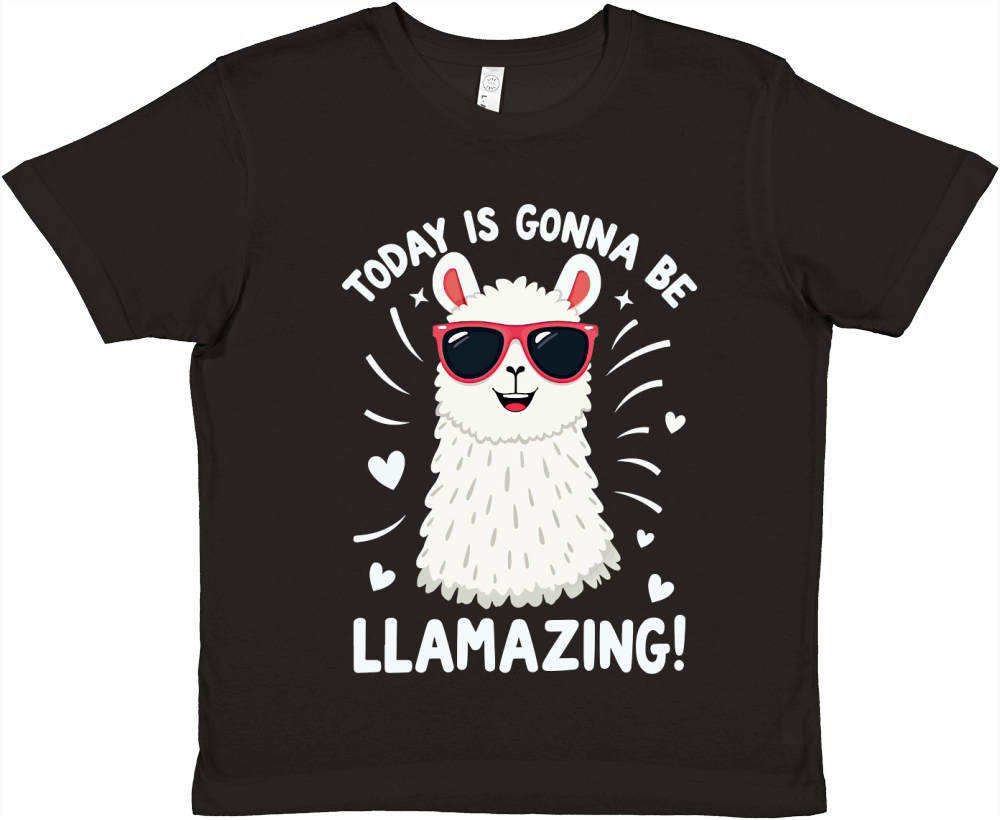 Today is gonna be llamazing Premium Kids Crewneck T-shirt