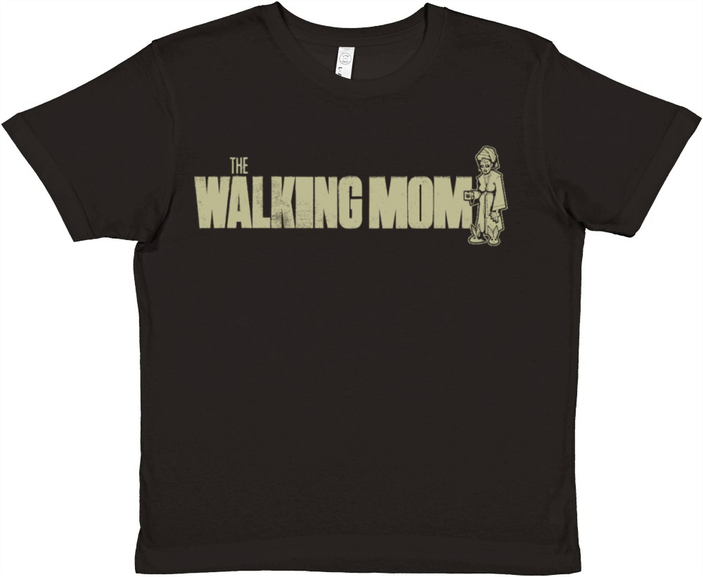 walking mom Walking Monster Horror Premium Kids Crewneck T-shirt