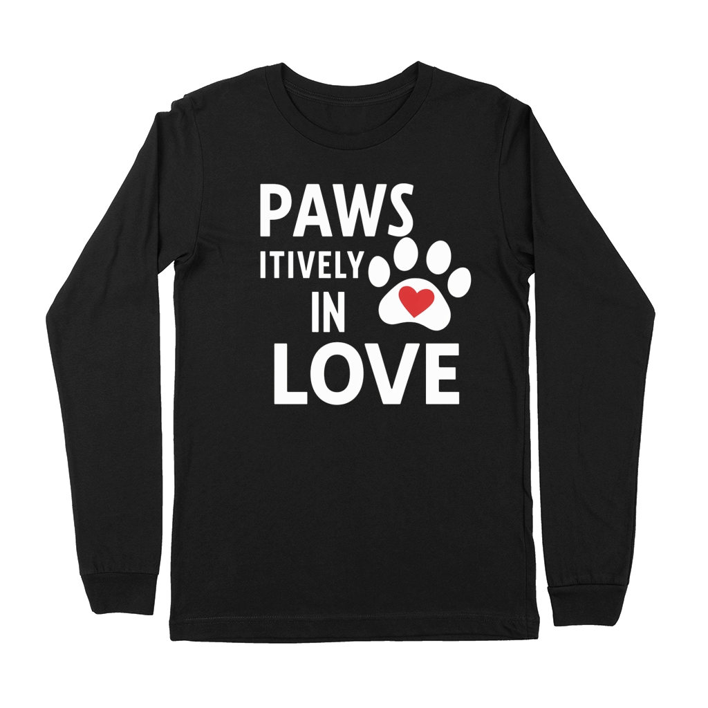 Pawsitively in Love Dog Premium Long Sleeve