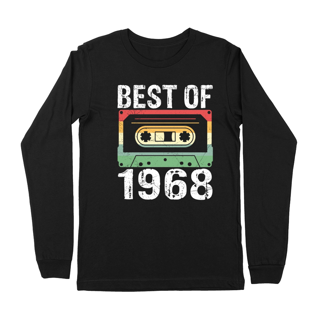 Vintage Best of 1968 Birthday Premium Long Sleeve