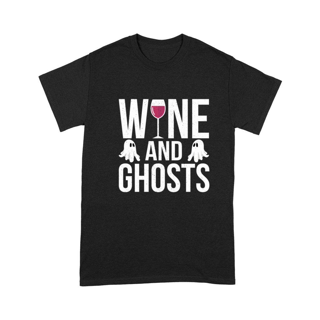 Wine And Spirits Ghost Hunter Paranormal Spirit Premium T-shirt