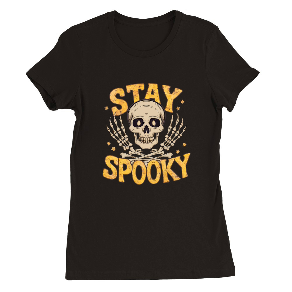 Stay Spooky Premium Womens Crewneck T-shirt