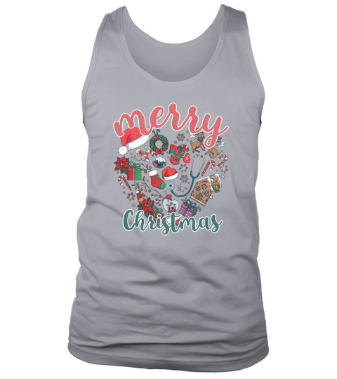 Christmas Nurse Sublimation Bundle 11 Tank Top Unisex