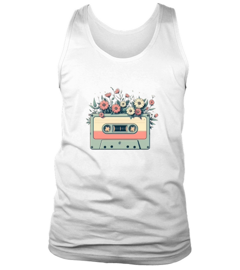 Radio and flowers Tank Top Unisex