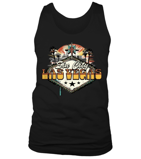 Sin City  Las Vegas Tank Top Unisex