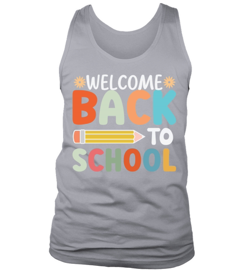 Welcome back to school 04 Tank Top Unisex