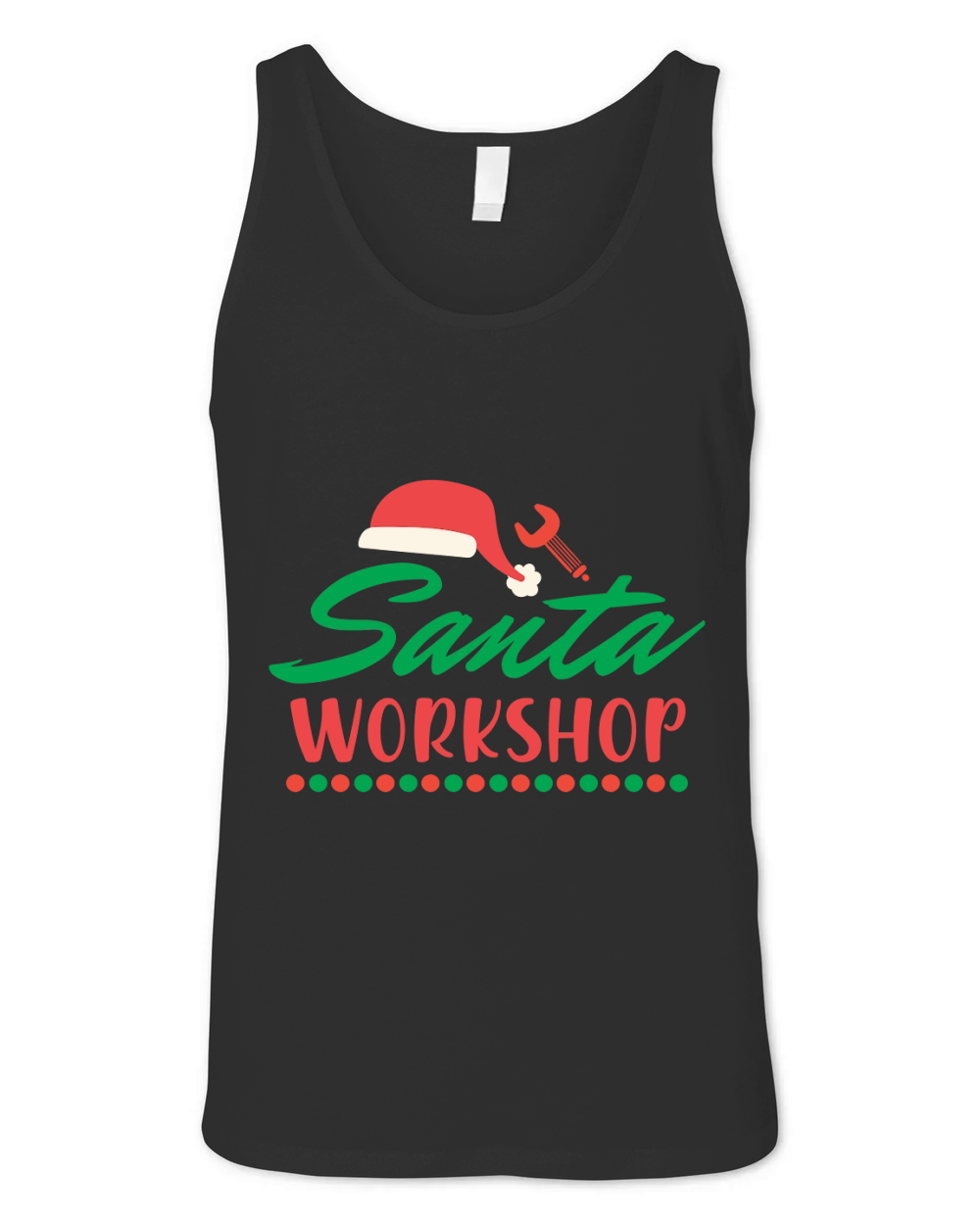 santa s workshop Unisex Jersey Tank