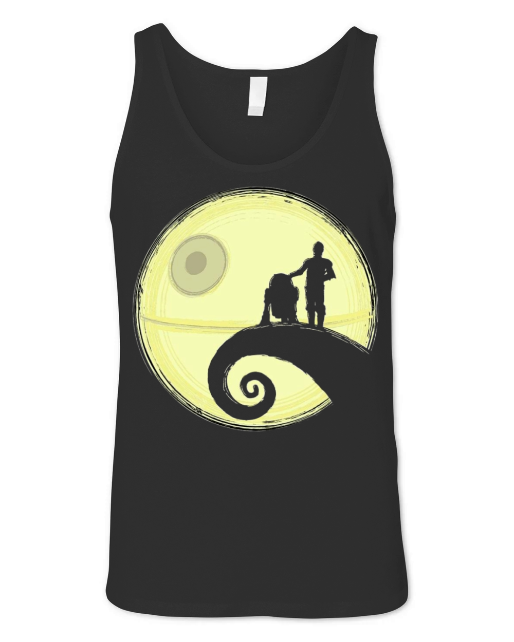 Star Wars moon Unisex Jersey Tank