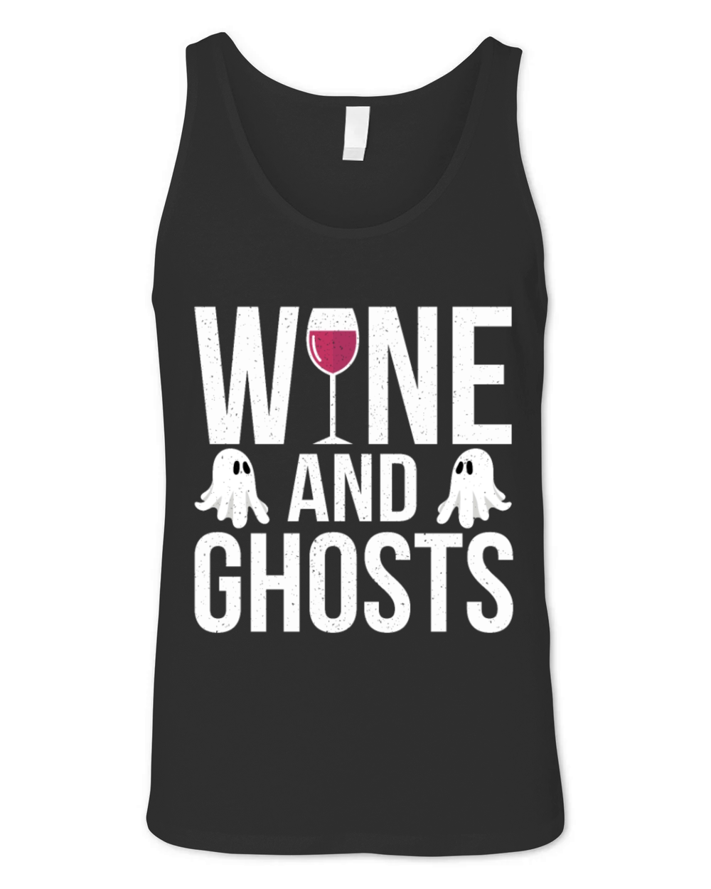 Wine And Spirits Ghost Hunter Paranormal Spirit Unisex Jersey Tank