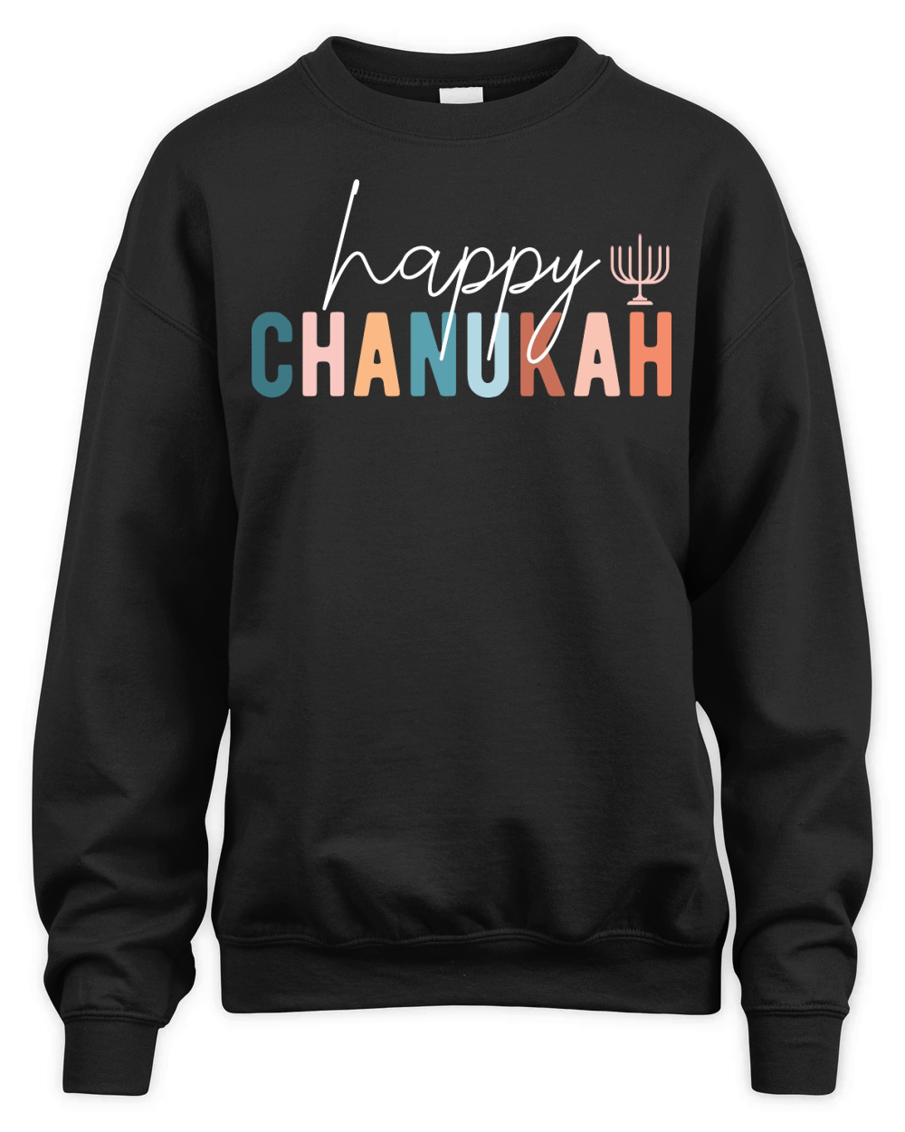 Happy Chanukah Unisex Premium Crewneck Sweatshirt