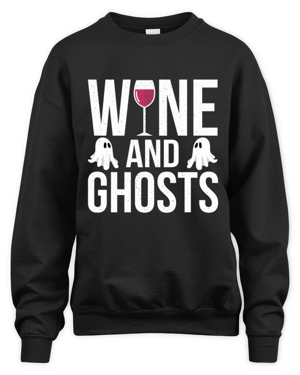 Wine And Spirits Ghost Hunter Paranormal Spirit Unisex Premium Crewneck Sweatshirt