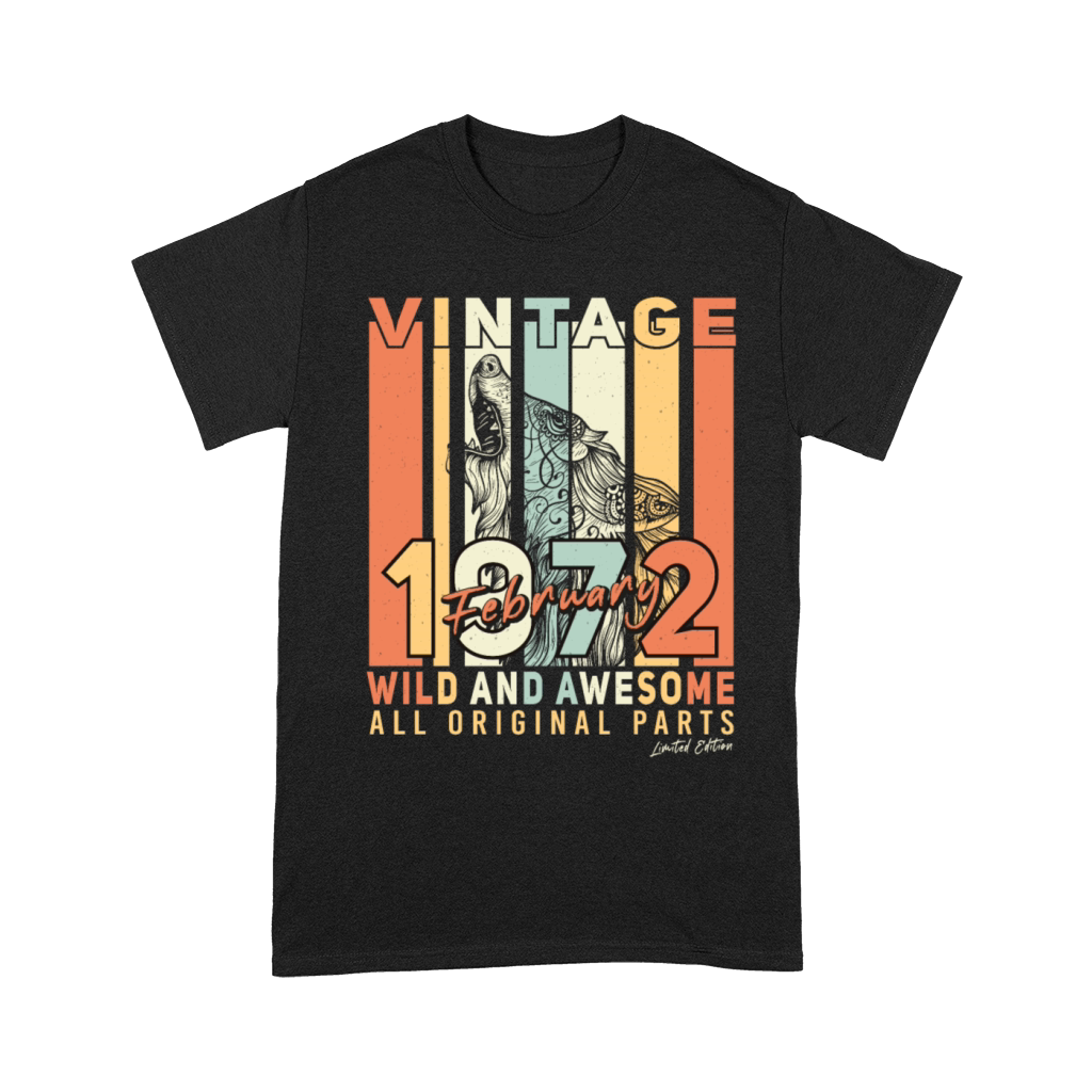 February 1972 Vintage Original Unisex T-Shirt