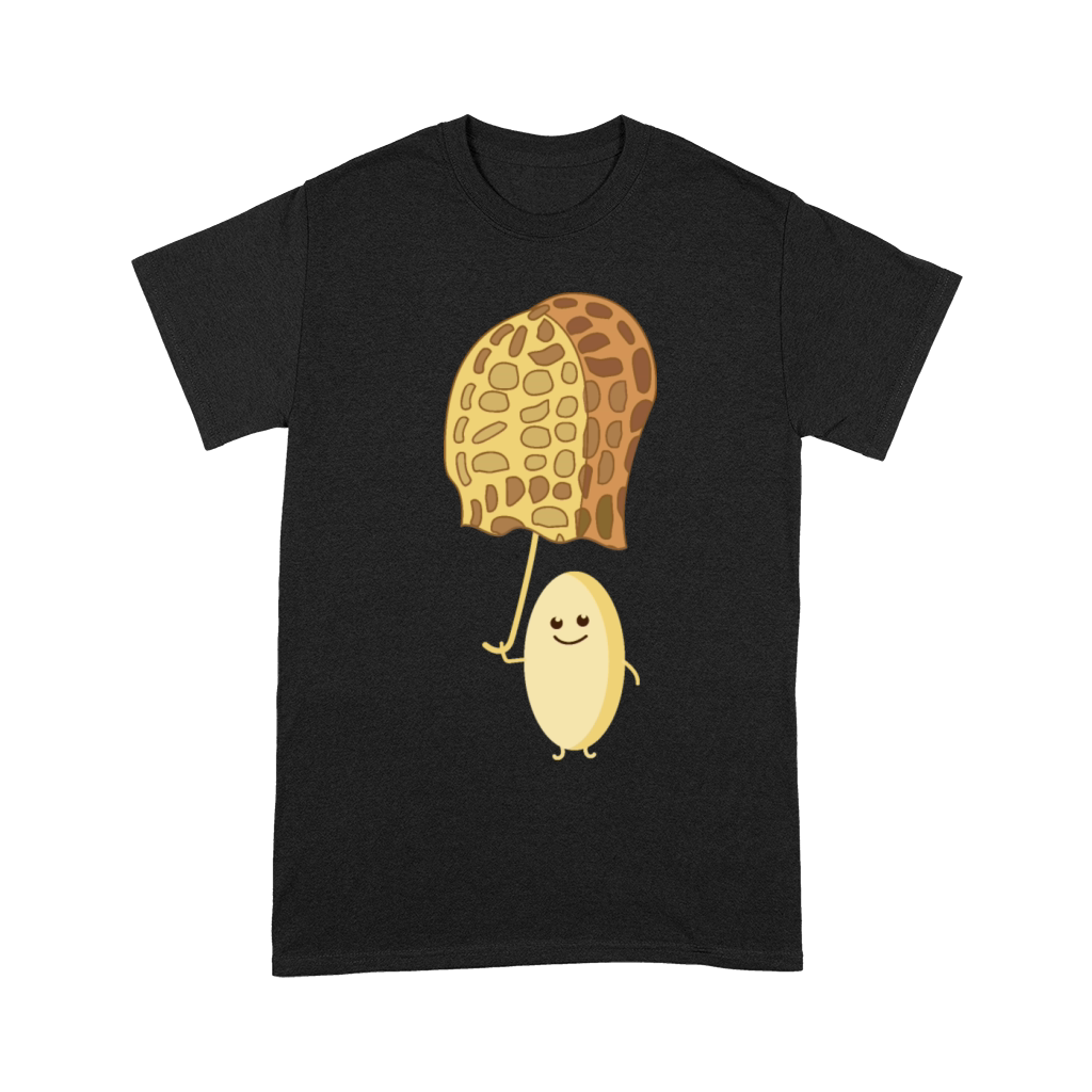 Funny peanut with umbrella Unisex T-Shirt