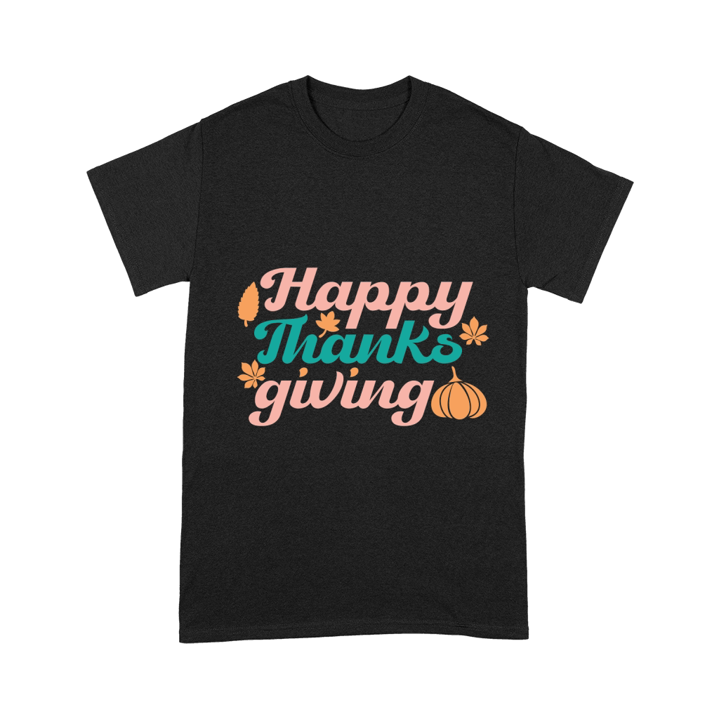 Happy Thanks Giving   Colorful Unisex T-Shirt