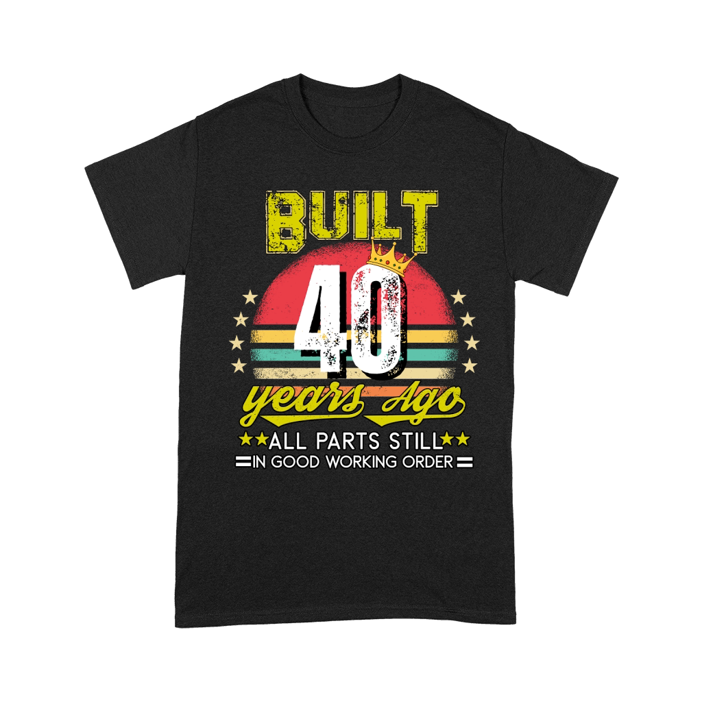 Vintage Birthday 40 Unisex T-Shirt