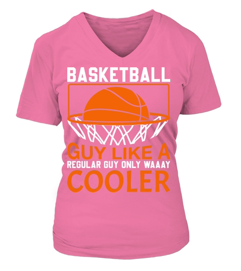 basketball guy like a regular guy only waaay cooler V-neck T-Shirt Woman