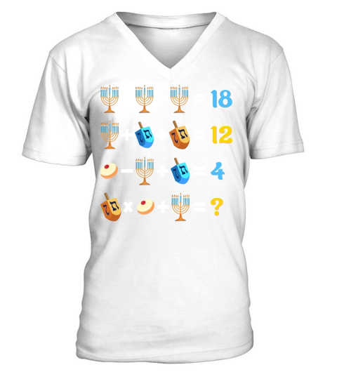 Hanukkah 1.02 V-Neck T-shirt