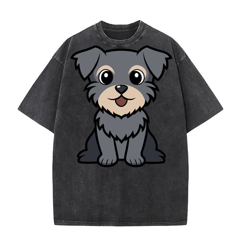 Affenpinscher 03 Washed T-Shirt