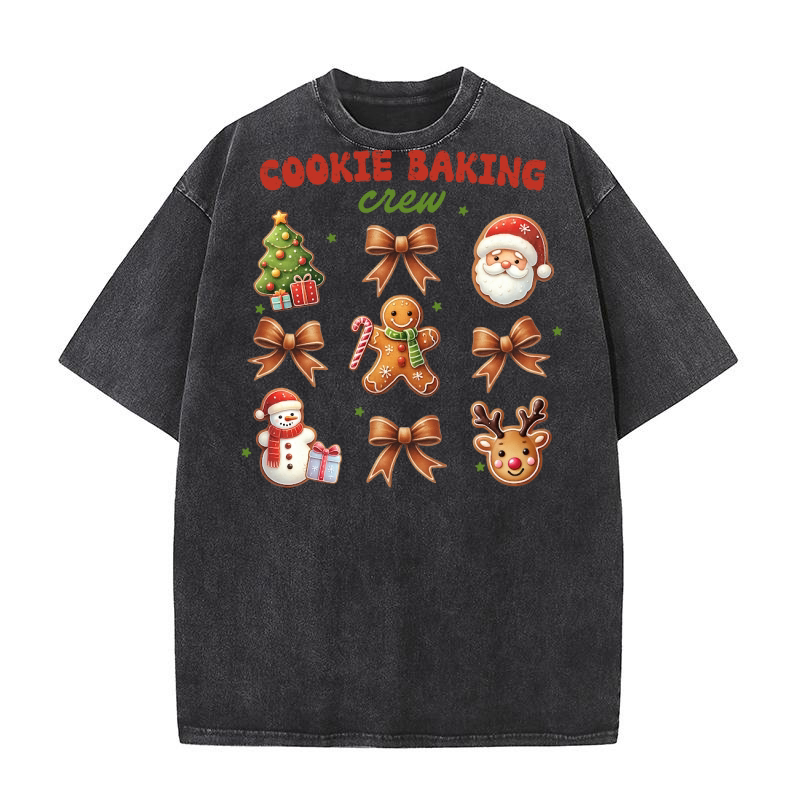 Cookie Baking Crew Washed T-Shirt