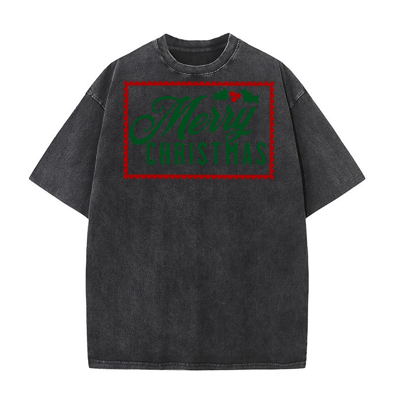 Merry Christmas 21 Washed T-Shirt