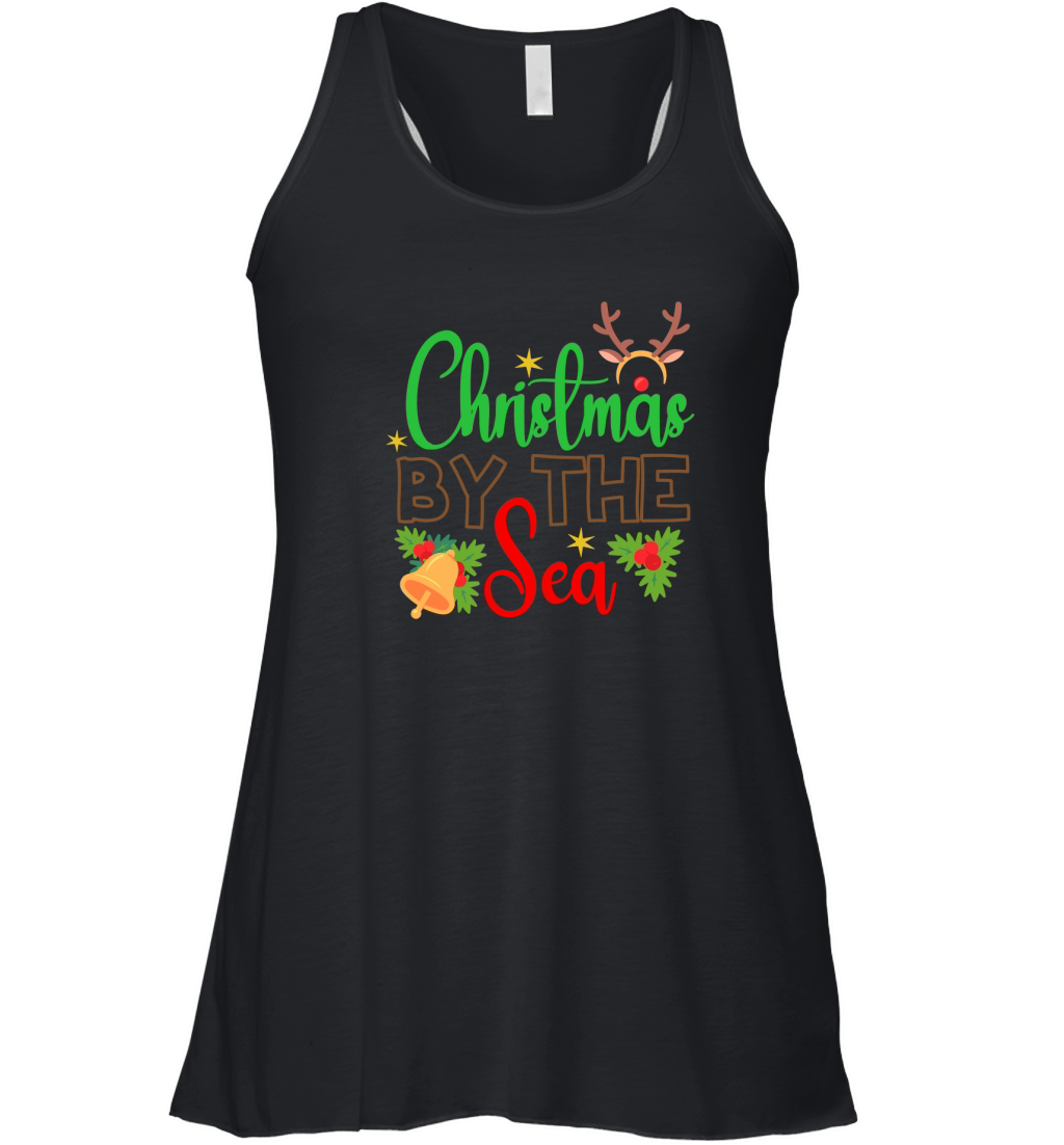 Christmas By The Sea Women's Flowy Tank Top