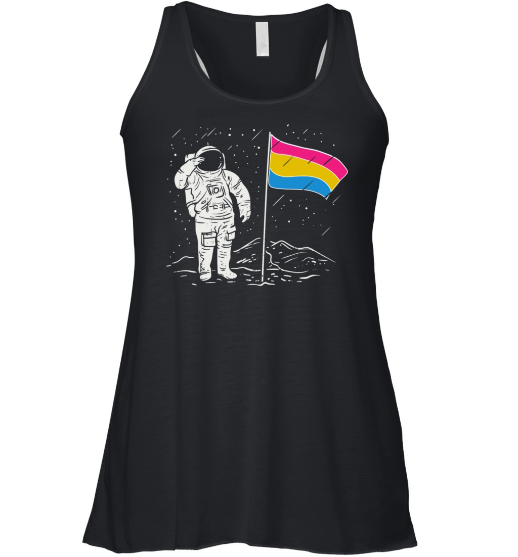 Pansexual Pride Funny Design Colors Of PANSEXUAL Women's Flowy Tank Top