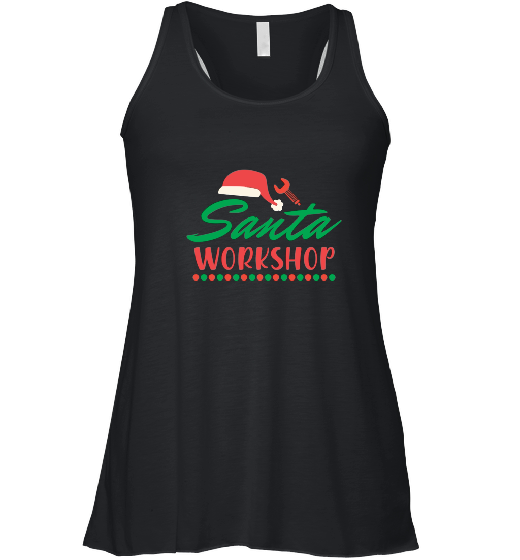 santa s workshop Women's Flowy Tank Top