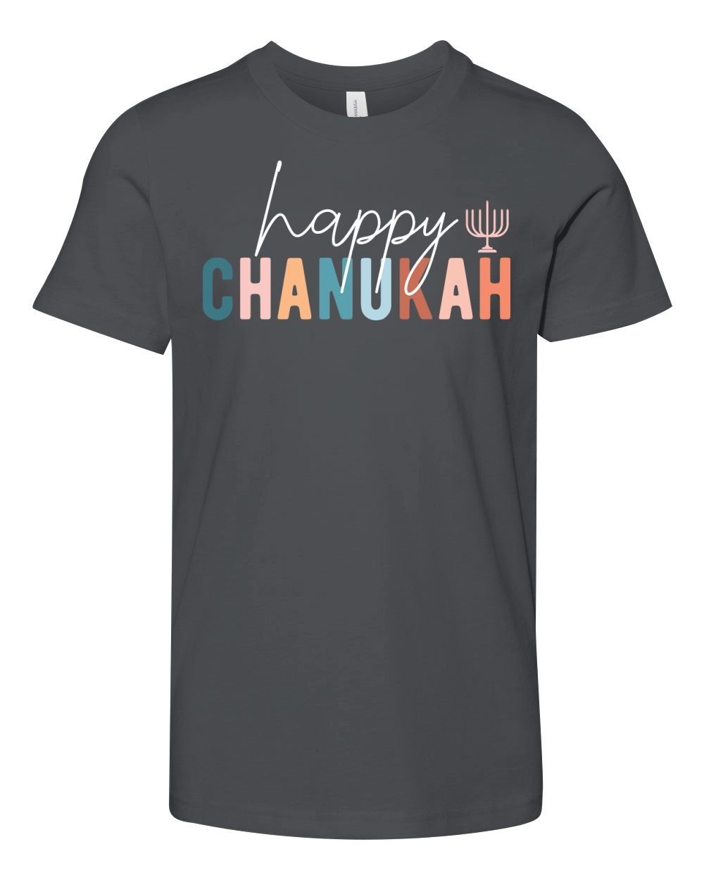 Happy Chanukah Youth Unisex Jersey Tee