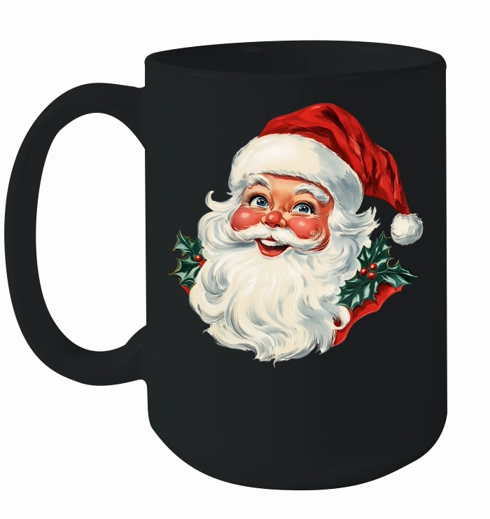 Vintage Santa Claus Ceramic Mug