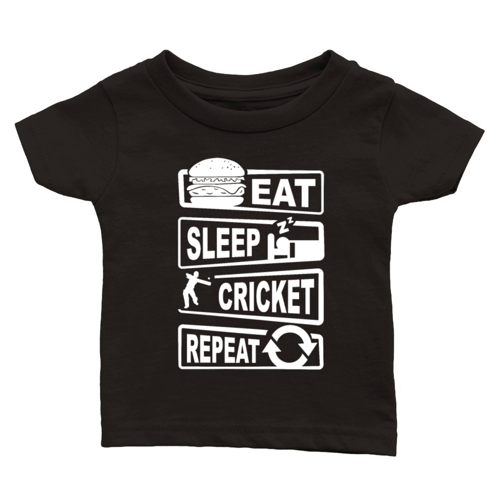 Cricket Tshirt For Men Classic Baby Crewneck T-shirt