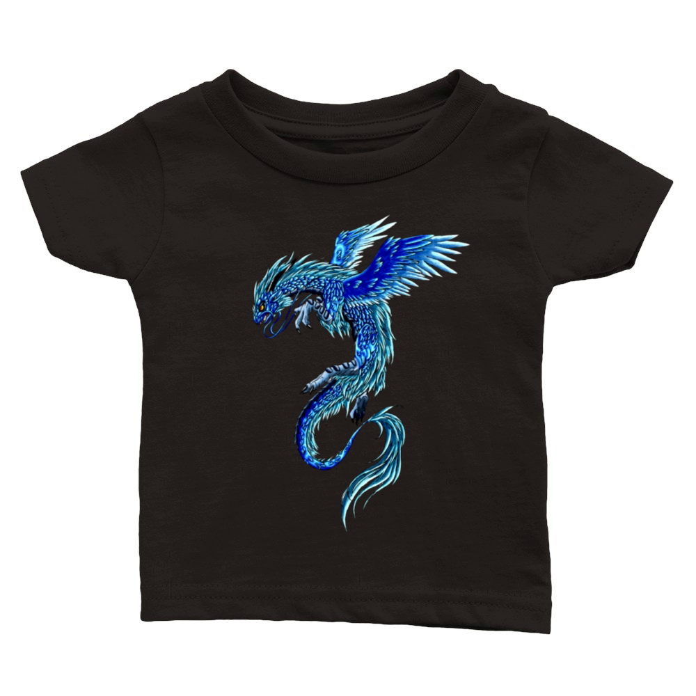 dragon colorful Classic Baby Crewneck T-shirt