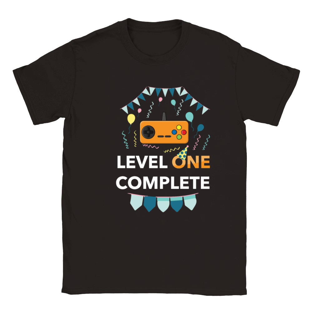 1st birthday toddler Classic Kids Crewneck T-shirt