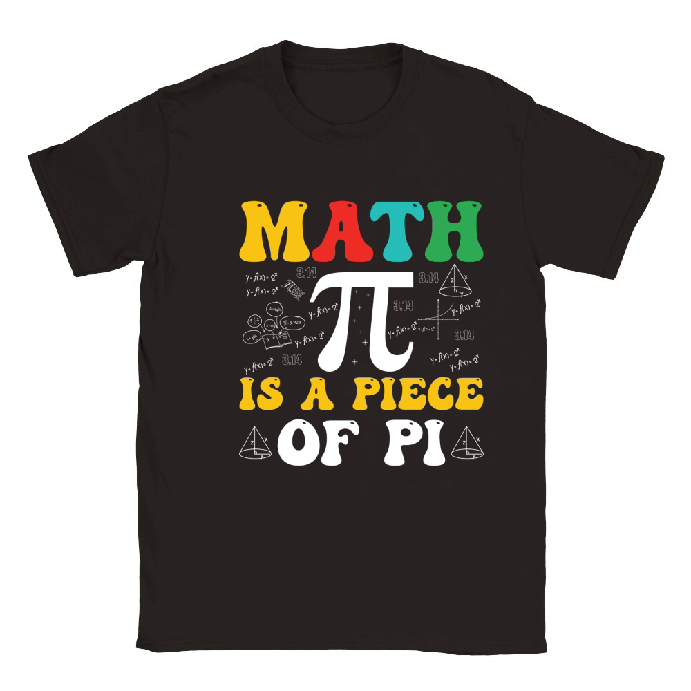 Math is a piece of pi Classic Kids Crewneck T-shirt