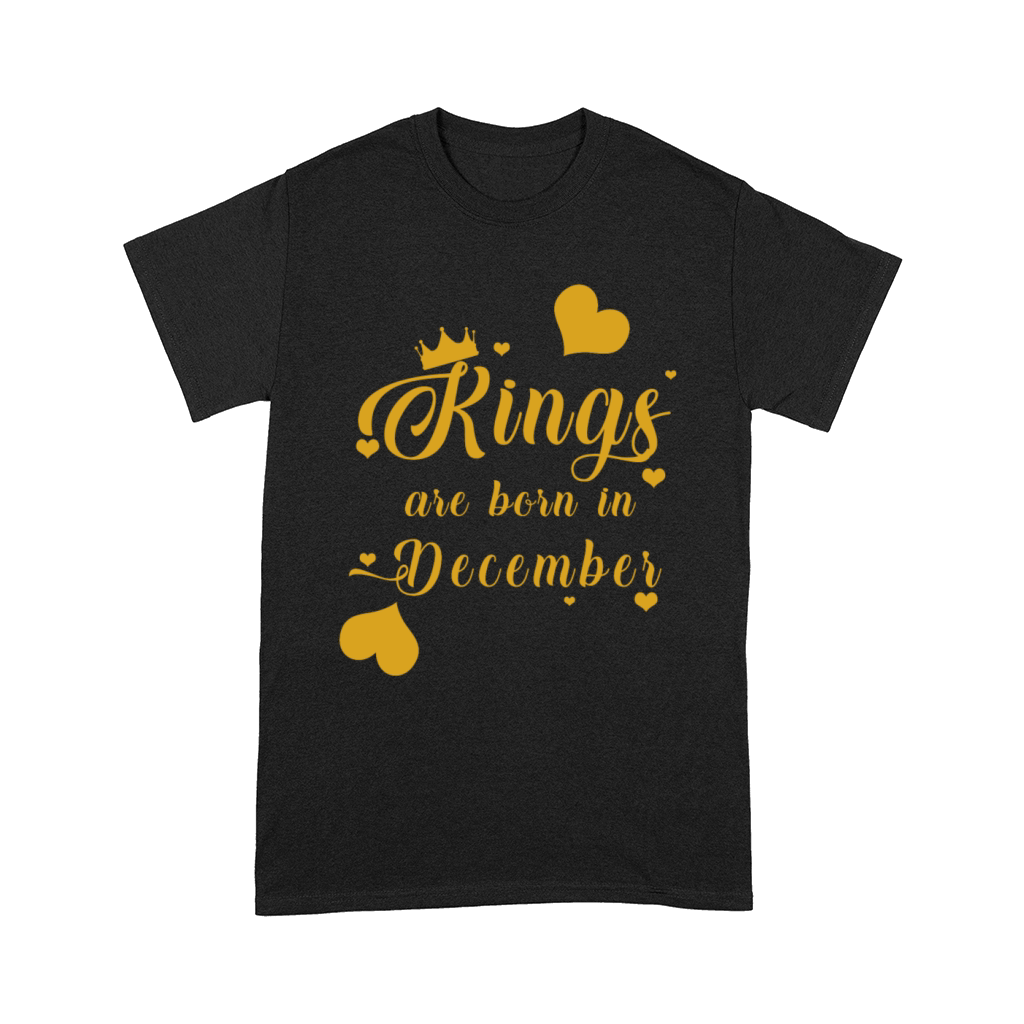 Kings Are Born In December Comfort T-shirt