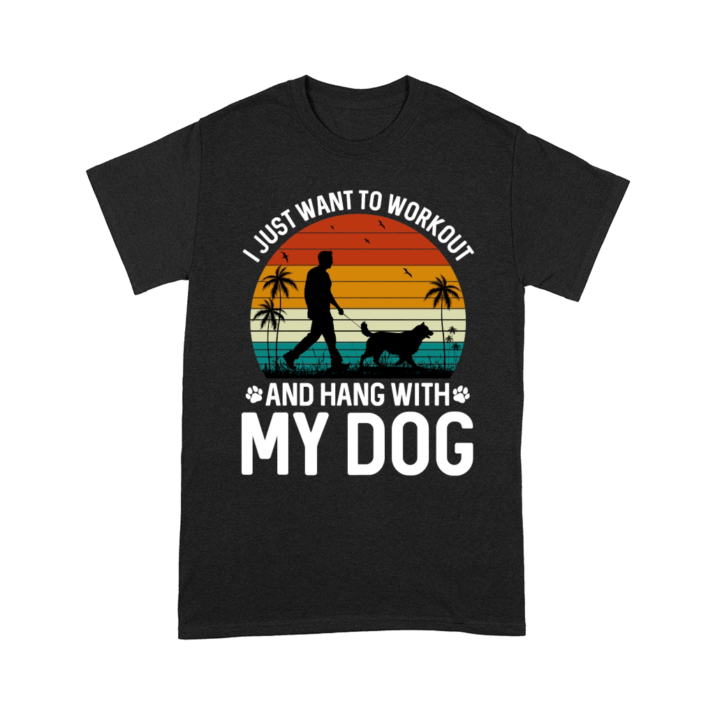 Workout with My Dog Comfort T-shirt