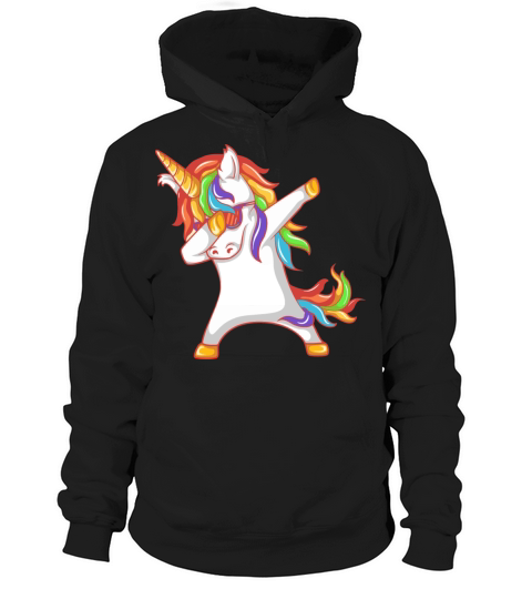 Dabbing Unicorn Hoodie Unisex