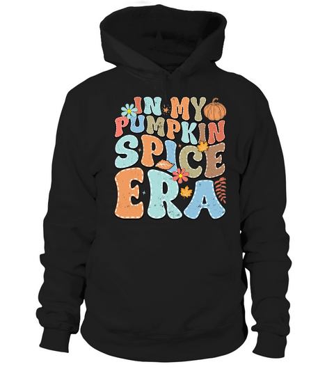 In my pumpkin spice ERA Hoodie Unisex