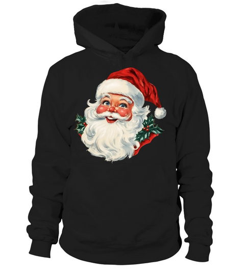 Vintage Santa Claus Hoodie Unisex