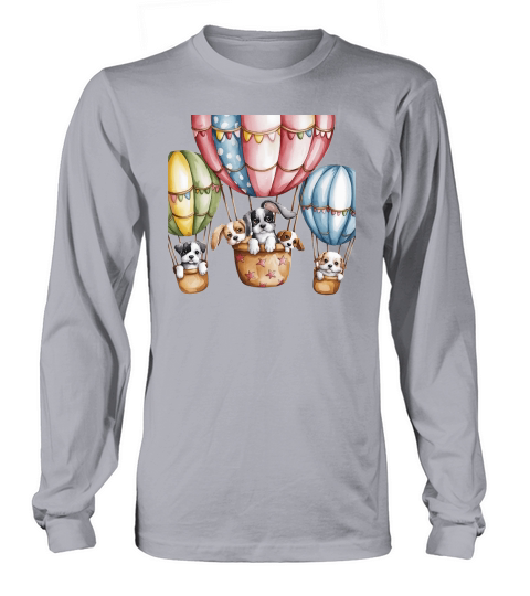 Dog Watercolor Bundle 06 Long sleeved Unisex