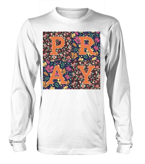 Floral Patchwork Pray Long sleeved Unisex