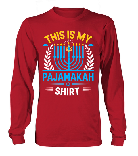 THIS IS MY HANUKKAH PAJAMAKAH 05 Long sleeved Unisex