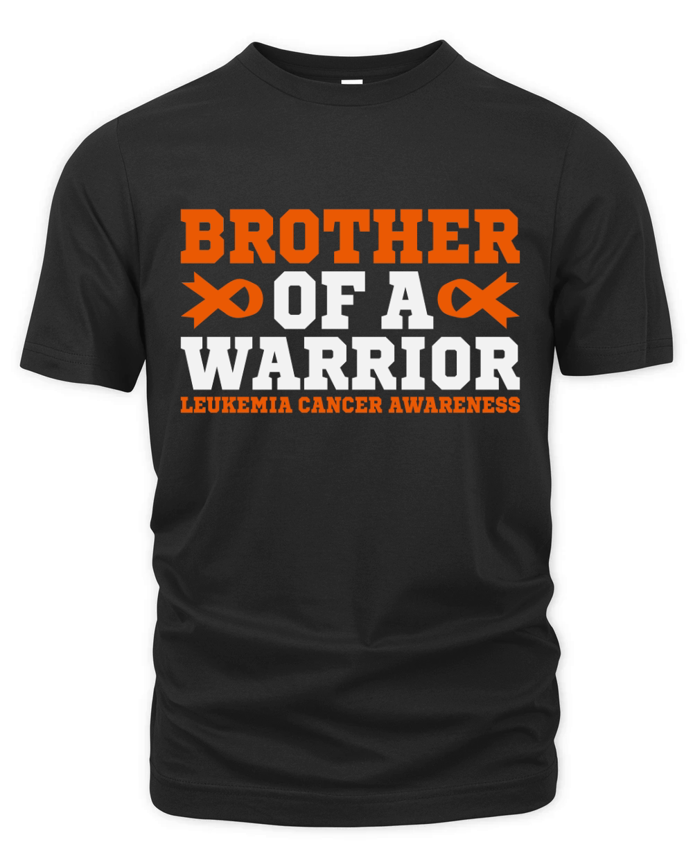 Brother Of A Warrior Leukemia Cancer Awareness Organic Unisex T-shirt