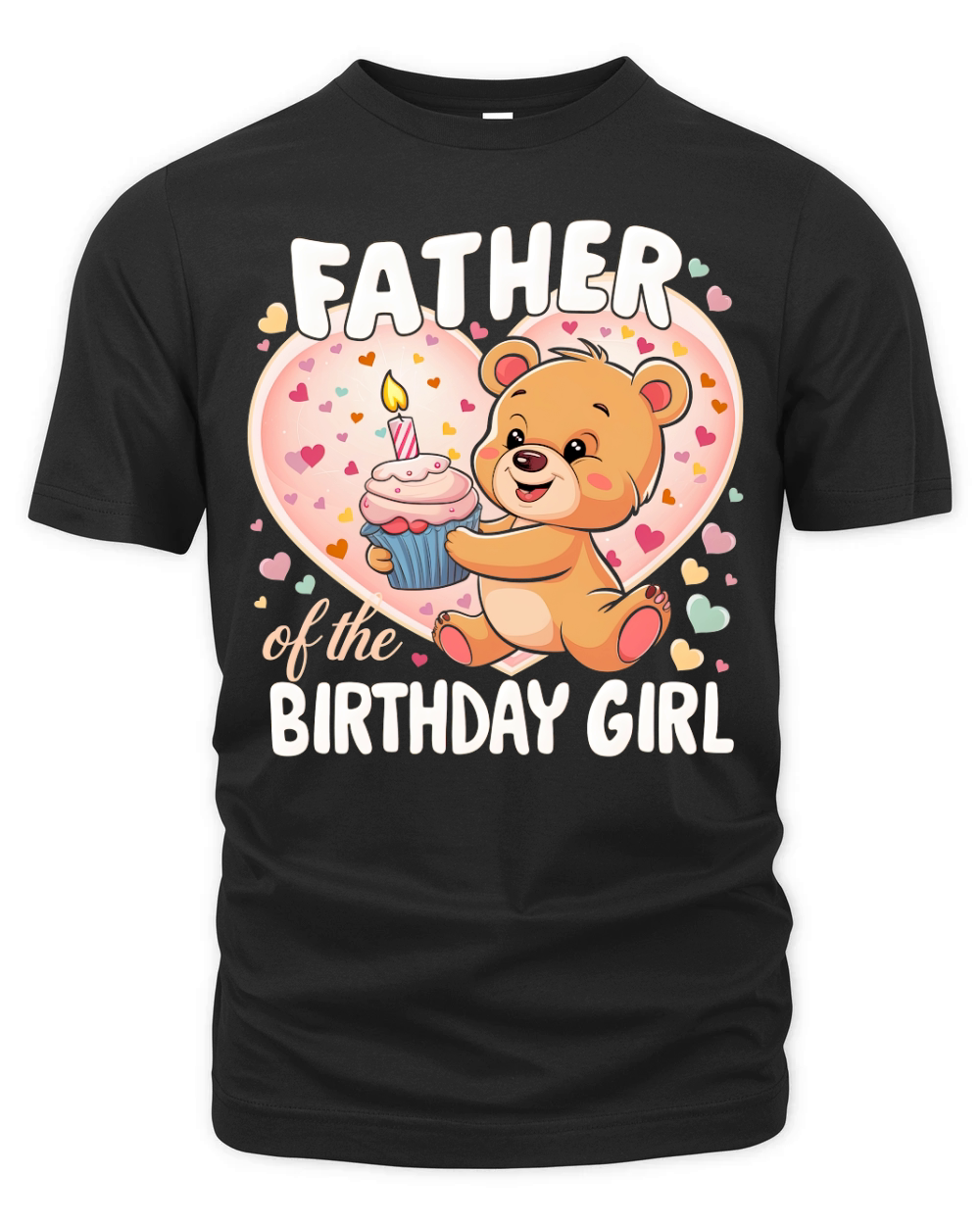 Father of the birthday girl (1) Organic Unisex T-shirt
