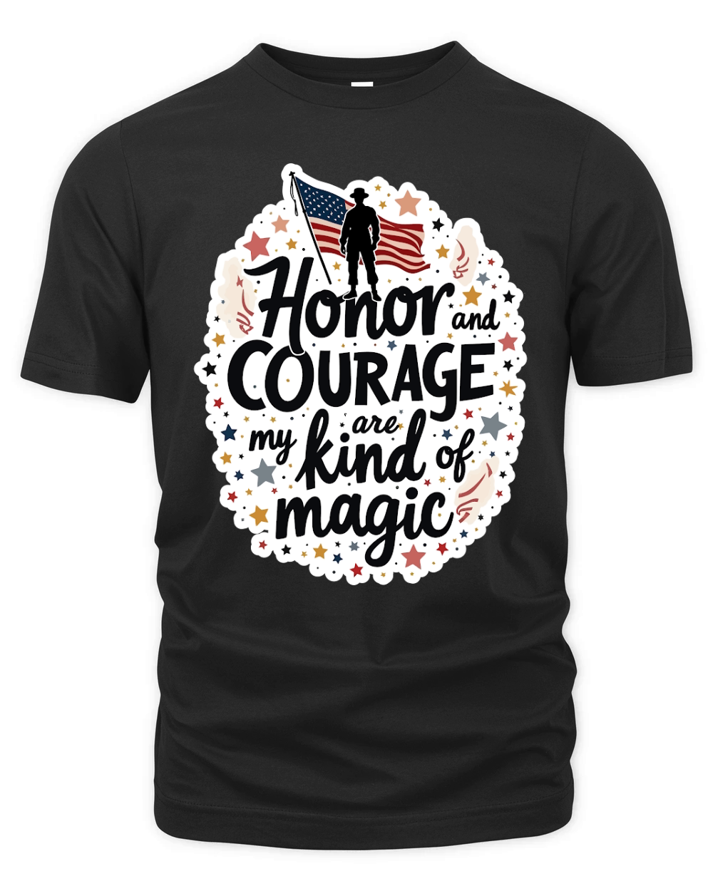 Honor and courage are my kind of magic 09 Organic Unisex T-shirt