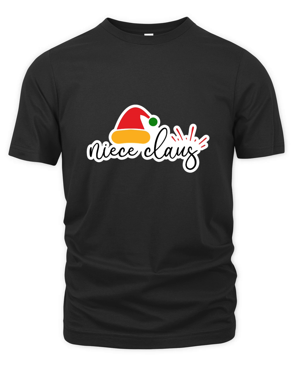 Niece Claus Organic Unisex T-shirt