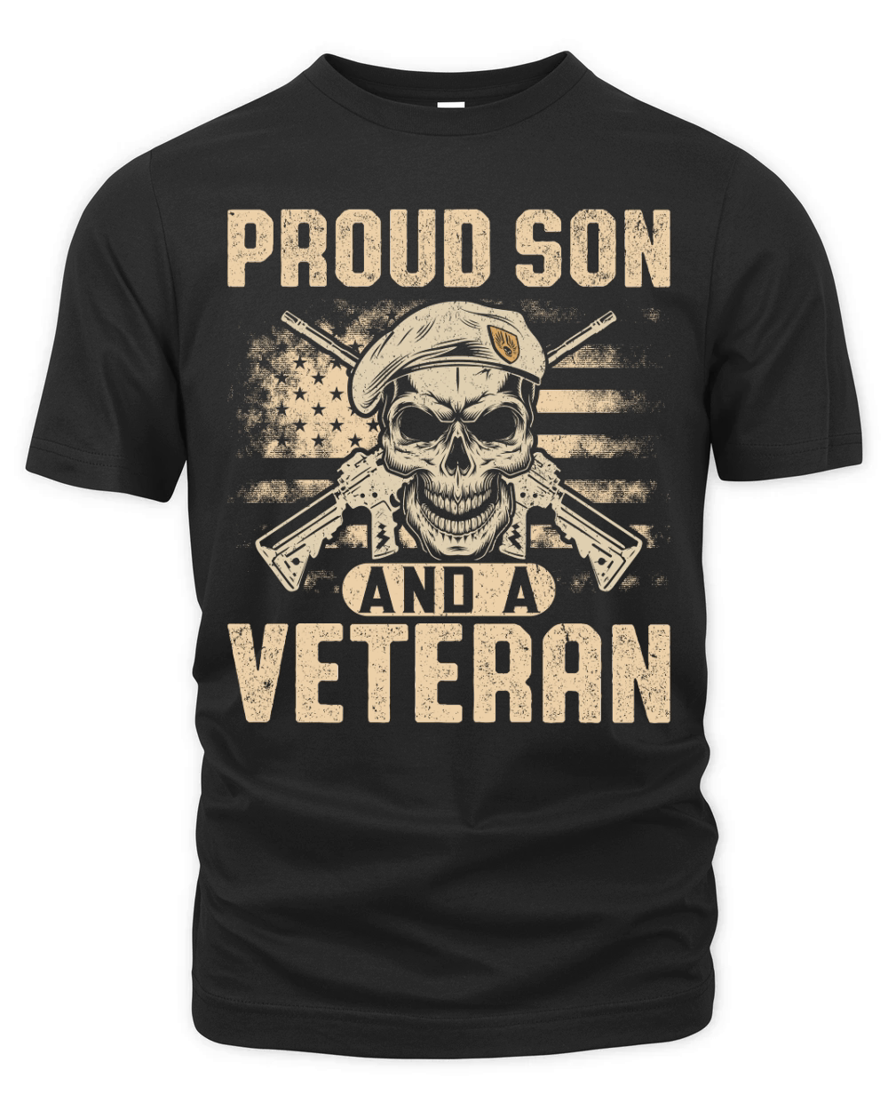Proud Son Of A Veteran Organic Unisex T-shirt