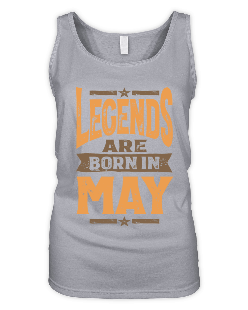 Born In May Organic Women's Tank Top
