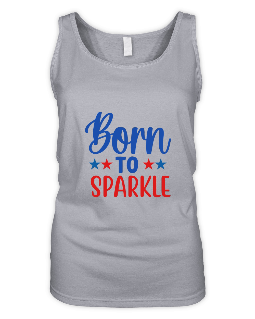 Born to sparkle 2 Organic Women's Tank Top