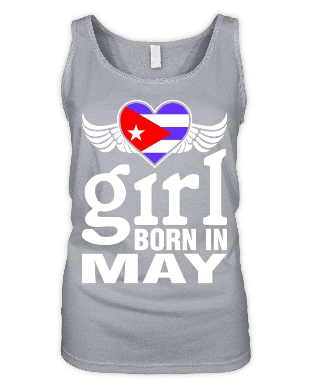 Cuban Girl Born In May Organic Women's Tank Top