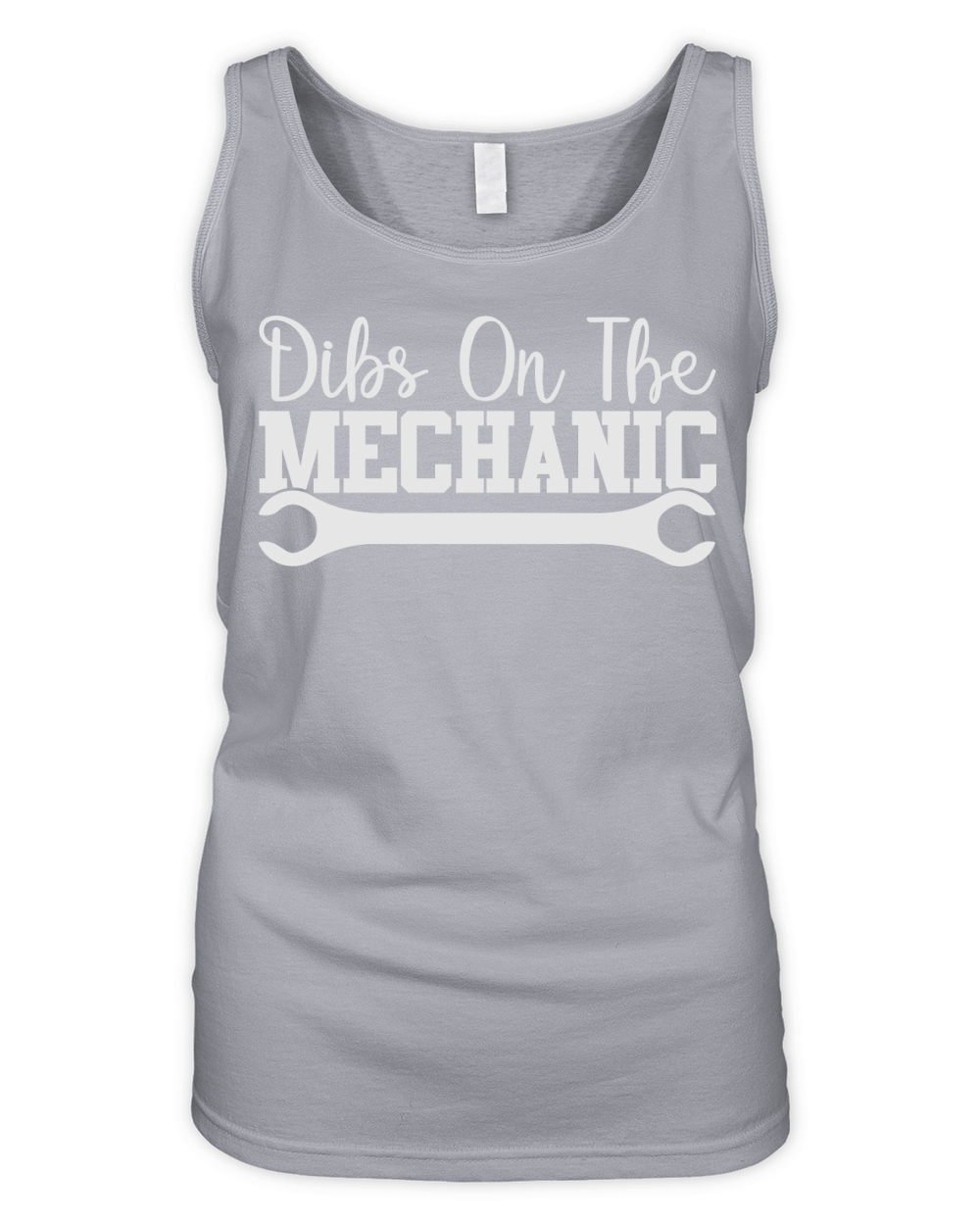 Dibs On The Mechanic Organic Women's Tank Top